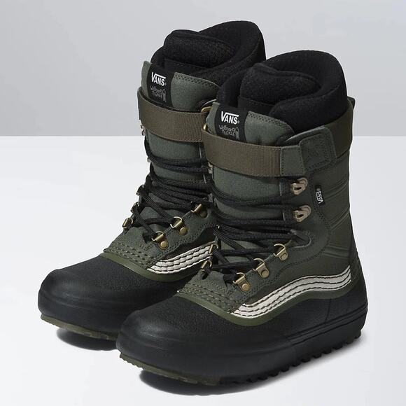 Vans Standard XF Snow MTE Boots Size 8.5 Mens Green Nyvelt Grapeleaf